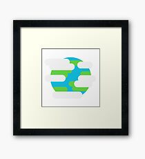 Earth Framed Print