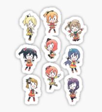 Love Live! Sunny Day Song Chibi Stickers Sticker
