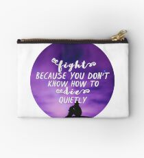 the foxhole court - FIGHT Studio Pouch