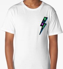 Syderz Logo Youtube Lightning Bolt Long T-Shirt