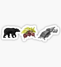 Bears - Beets - Battlestar Galactica Sticker