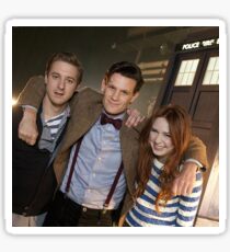 Matt smith, Karen Gillan and Arthur darvill Sticker