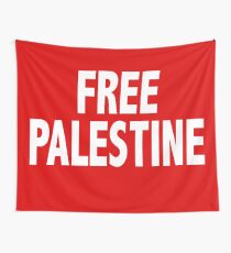 Free Palestine Wall Tapestry