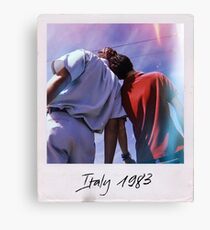CMBYN Italy 1983 Polaroid Canvas Print