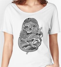 Camiseta ancha Sloth polinesia