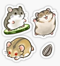 Dwarf Hamsters set 2 Sticker