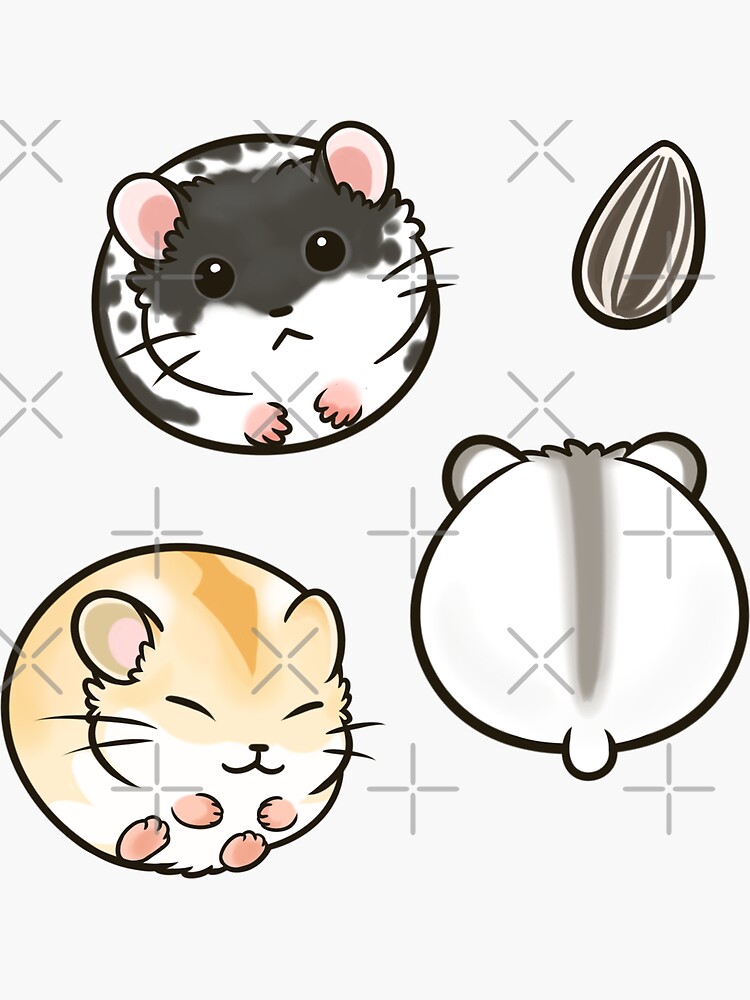 Dwarf Hamsters set 1 by pawlove