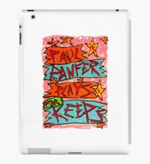 Paul Panfer Plays for Keeps iPad Case/Skin