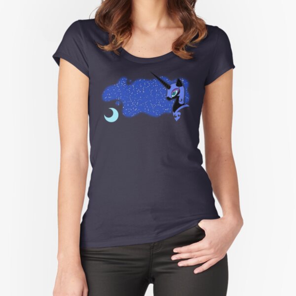 Nightmare Moon Fitted Scoop T-Shirt