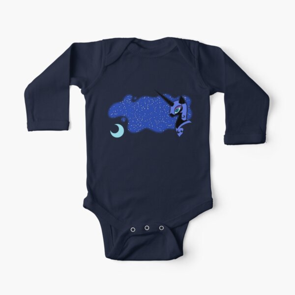 Nightmare Moon Long Sleeve Baby One-Piece