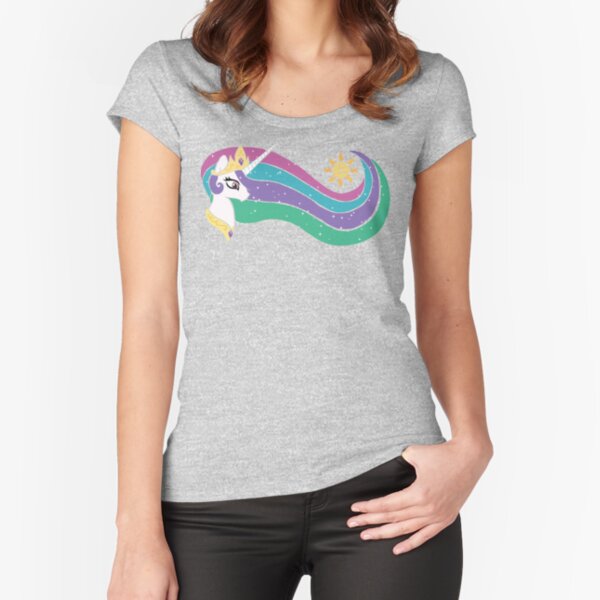 Princess Celestia Fitted Scoop T-Shirt