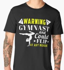 Top Costume For Gymnastic Lover. Gift For Daughter From Dad. Men's Premium T-Shirt