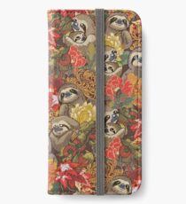 Parce que l'automne paresseux Étui portefeuille/coque/skin iPhone
