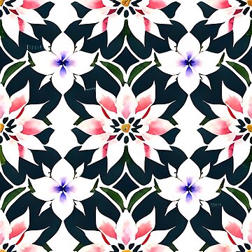 Artwork thumbnail, Flower Pattern "Margaret" by patternsforp