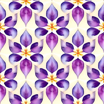 Artwork thumbnail, Flower Pattern "Karen" by patternsforp