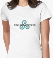 once you go pack, you never go back (2) Women's Fitted T-Shirt