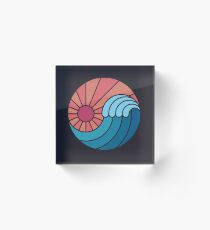 Sun & Sea Acrylic Block