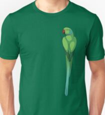 Indian Ringneck Parakeet Unisex T-Shirt