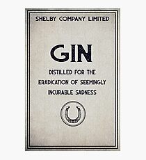 Shelby Company Gin Photographic Print