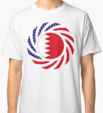 Bahrain American Multinational Patriot Flag Series Classic T-Shirt