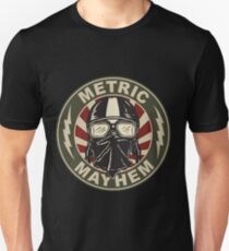 Metric Mayhem Rider Face Unisex T-Shirt