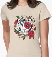 White Tiger Women's Fitted T-Shirt