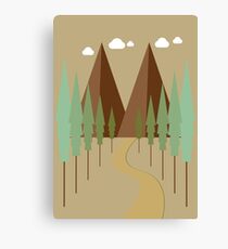 Twin Peaks Canvas Print