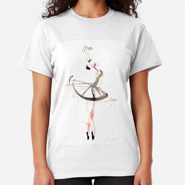 Ballet Dance Drawing Classic T-Shirt