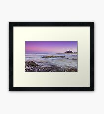 Bamburgh Sunset Framed Print