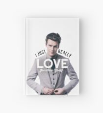 I just really love Jonathan Groff Hardcover Journal