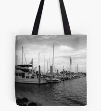 Boats at the Marina Tote Bag