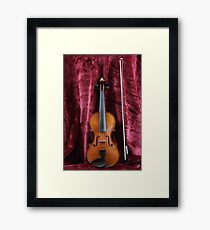 The Fiddle Framed Print