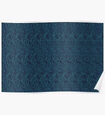 3D Stereogram - Starry starry night Poster