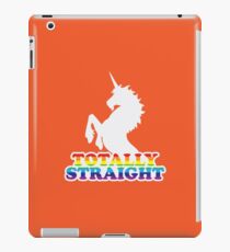 Totally Straight iPad Case/Skin