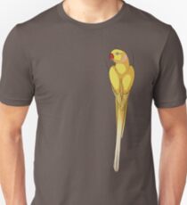 Lutino Indian Ringneck Parakeet Unisex T-Shirt