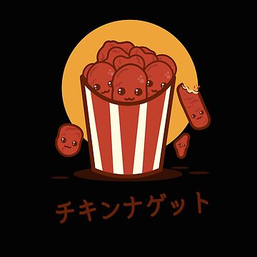 "Kawaii Chicken Nuggets shirt foodie porn men women chicken nugget