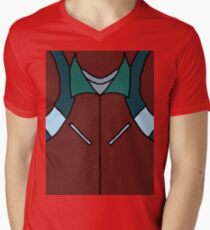 Who Ya Gonna Call? REAL Peter Venkman with Proton Pack Men's V-Neck T-Shirt