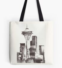 Seattle Skyline Tote Bag