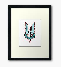 SAS Who Dares Wins Framed Print