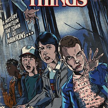 Stranger Things Comic Cover iPad Case & Skin for Sale by rebheadart