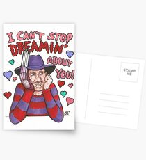 Elm Street Valentine Postcards