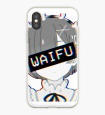 Rem Waifu iPhone Case