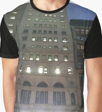 Street, City, Buildings, Photo, Day, Trees Graphic T-Shirt