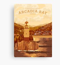 Life is Strange - Arcadia Bay Travel Poster Canvas Print