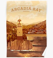 Life is Strange - Arcadia Bay Travel Poster (Sunset) Poster