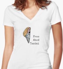Ahed Tamimi Women's Fitted V-Neck T-Shirt
