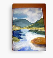 tidal river 1 Canvas Print