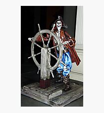 Things Can Get Scary On The Open Seas.... Photographic Print