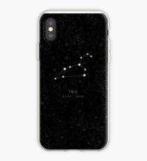 Vinilo o funda para iPhone Constelación Leo Zodiac