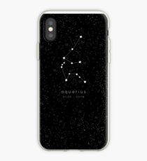 Aquarius Zodiac Constellation iPhone Case
